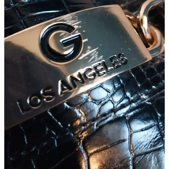 GBG Los Angeles Collie Women's Size 8M Chunky Lug Sole Croc Look Loafer - Picture 10 of 15